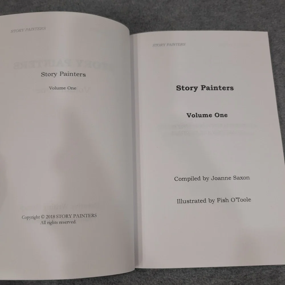 Story Painters Volume One Anthology Book‎ Signed by Authors